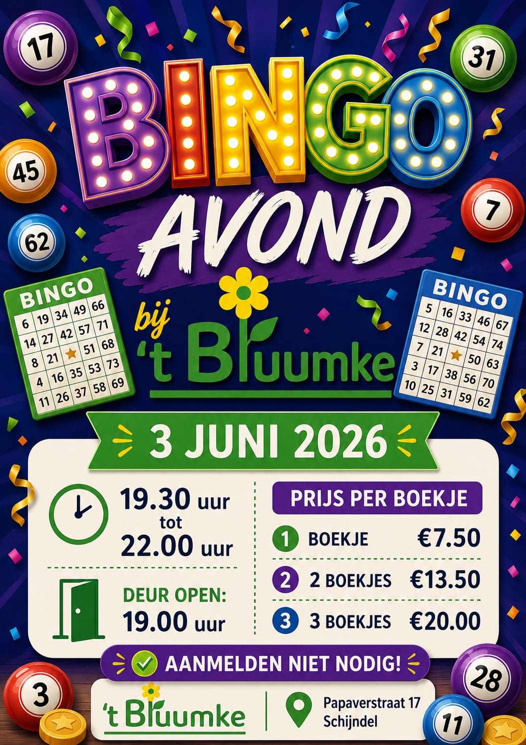 Bingo avond